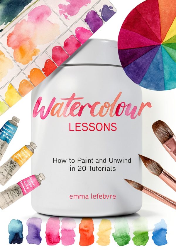 Watercolor Mixed Media Art Book by TMA Press – 174 Page Guide-0