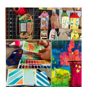 Greenbelly Studios Mixed Media Art Book Kids 110‑Page Kindle Edition-0