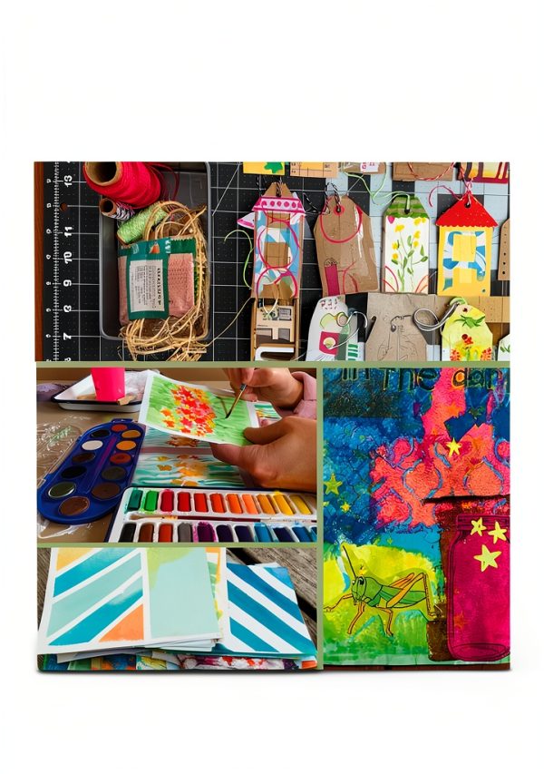 Greenbelly Studios Mixed Media Art Book Kids 110‑Page Kindle Edition-0