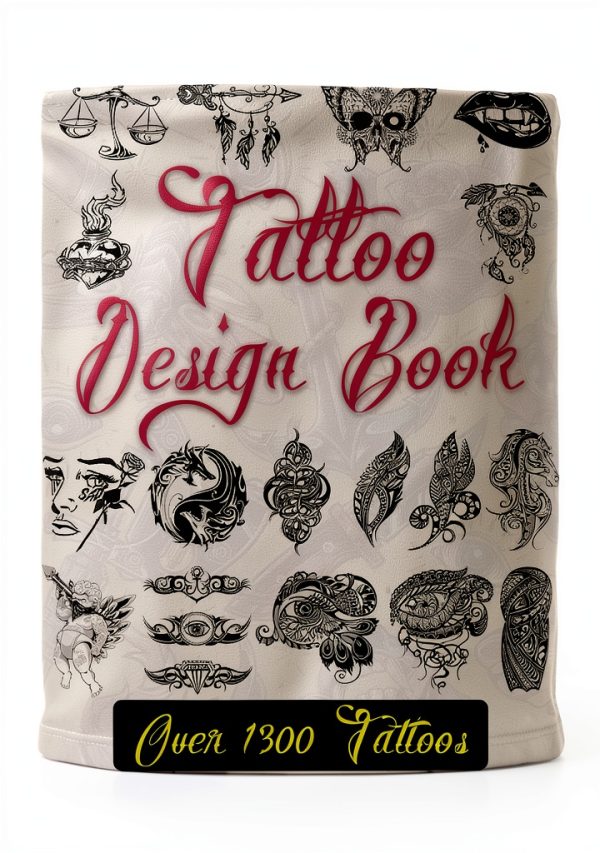 Tattoo Design Book Real Artists Series Print Replica 144‑Page Guide-0