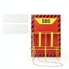 MSDS SDS Binder Lontcs Yellow 3 Inch Heavy Duty Wall Station Rack-2