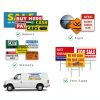 Flammable Danger OSHA ANSI Label Sticker 10x14 Fastasticdeals-2