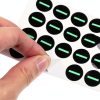 Veemoon 4sheets Battery Label Stickers Plus Minus Symbol Stickers Electrical Polarity Signs Safety Sign Decals-8