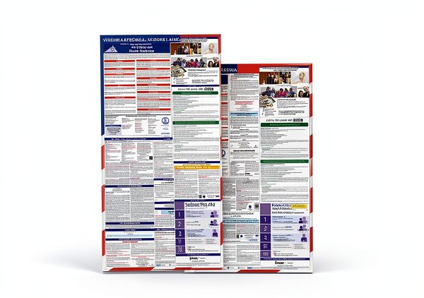 Virginia Labor Laws Poster – ZLODEPIP Laminated 24x36 2‑Pack Bilingual-2