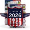 2026 Oregon State and Federal Labor Laws Poster – OSHA Compliant Laminated 24" x 36" English and Spanish Bundle 2 Pack Folded-0
