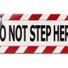 Safety Warning Sign Decal Sticker - F5Xclusive 7x3in Red/Black Pack-1