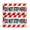 Safety Warning Sign Decal Sticker - F5Xclusive 7x3in Red/Black Pack-0